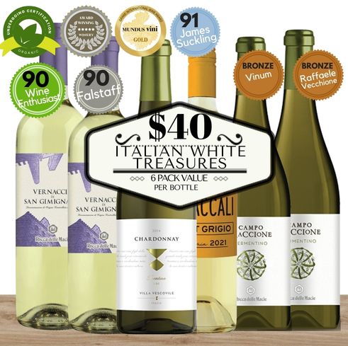 Italian White Treasures – Curated Selection