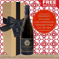 Prosperity in a Glass – Luxe Chardonnay Margaret River CNY Eco Gift Box
