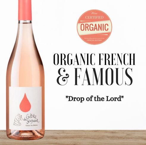 La Goutte du Seigneur Côtes du Rhône Rosé - Rhone, France