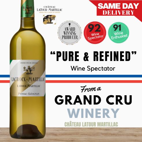La Lacroix Martillac Blanc 2019 ~ Bordeaux, France