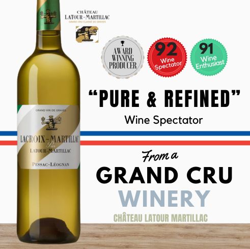 La Lacroix Martillac Blanc 2019 ~ Bordeaux, France