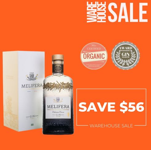 Melifera Gin ~ Edizione Corsa ~ Organic ~ Limited Edition ~ Luxe Gift Box ~ Corsica, France