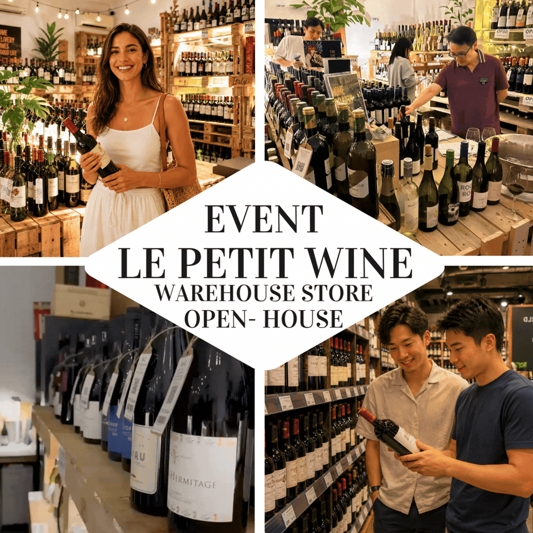 Le Petit Wine Warehouse Free Tastings - Daily | Wed-Sun | 2-6pm