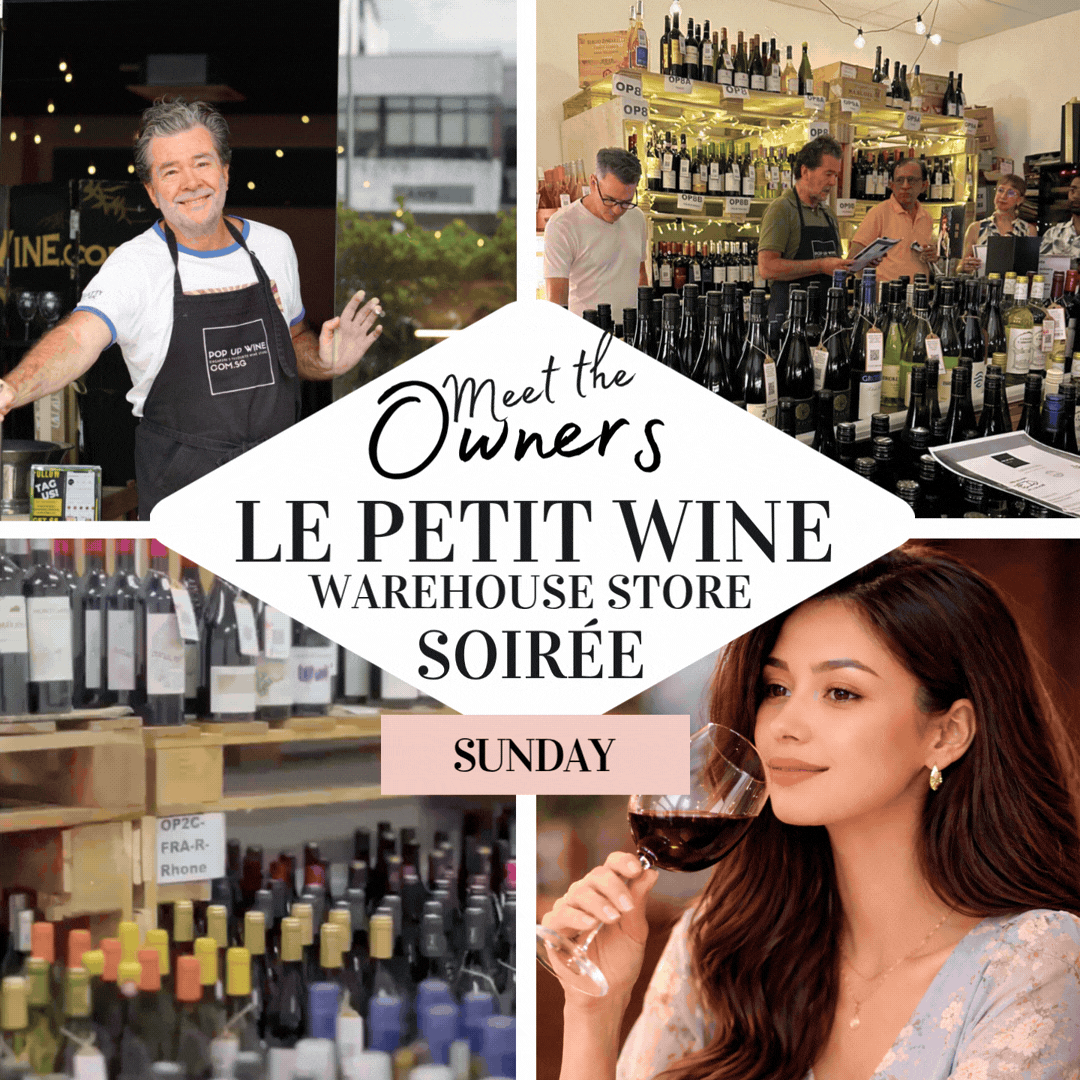 Le Petit Wine Warehouse - Tasting with David - Sun 12 July - 5-7pm