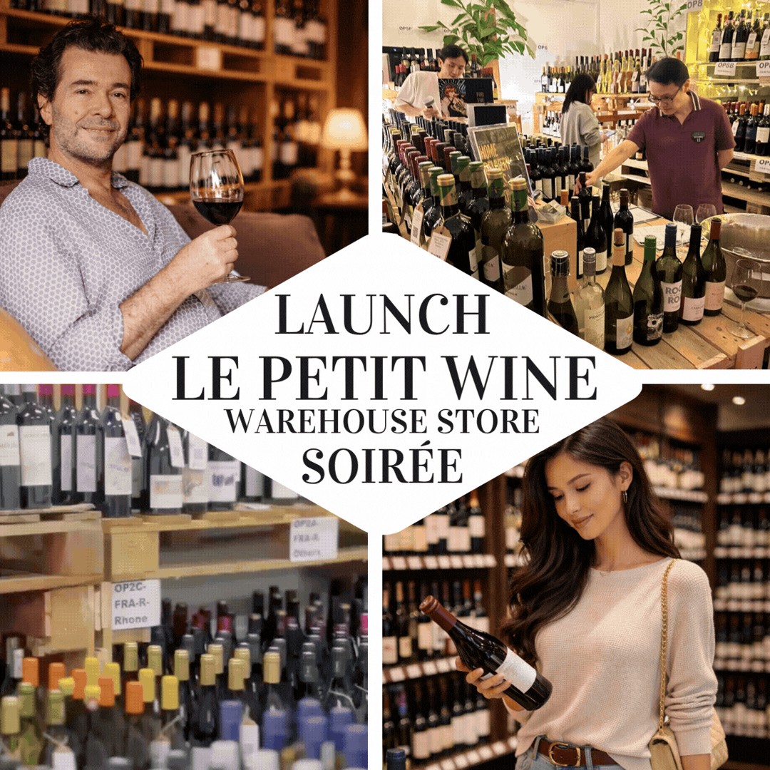 Le Petit Wine Warehouse - Tasting with David - Sat 11 July - 5-7pm
