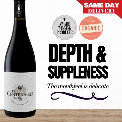 Les Centenaires La Bergerie Rouge Costières de Nimes (Organic) 2019 - Rhone, France