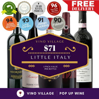 Vino Village Little Italy – Wine Education – 5 Wine Pack