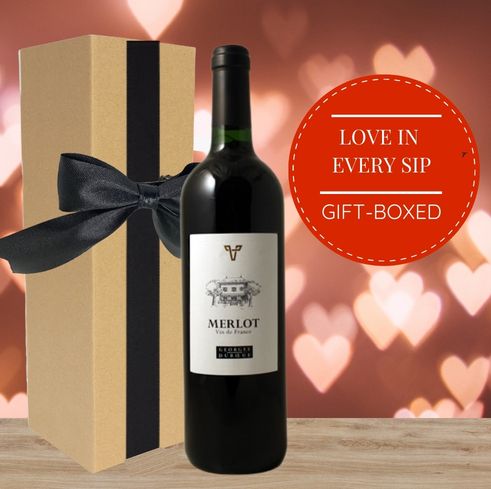 Love in Every Sip – Red Wine Eco Gift Box