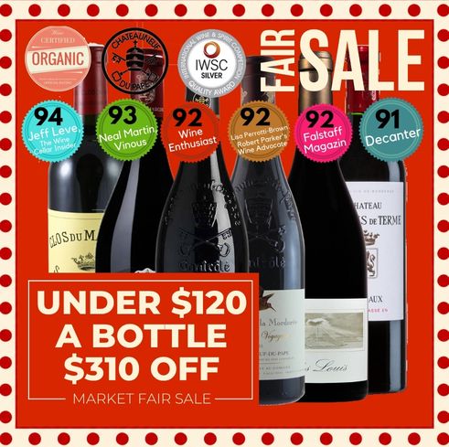 Luxe French Red Wine Collection 6 Pack Value