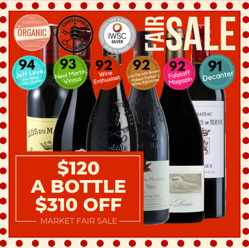 Luxe French Red Wine Collection 6 Pack Value