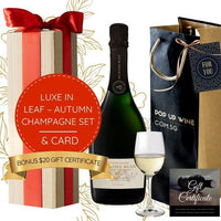 Luxe in Leaf – Autumn Champagne Gift