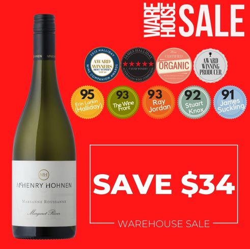 McHenry Hohnen Marsanne Rousanne (Organic) 2021 ~ Margaret River, Western Australia