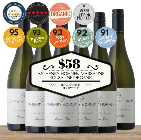 McHenry Hohnen Marsanne Rousanne (Organic) ~ Margaret River, Western Australia 6 Pack Value