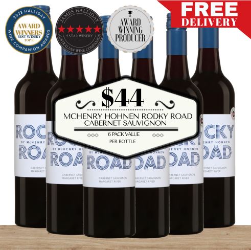 McHenry Hohnen Rocky Road Cabernet Sauvignon (Organic) ~ Margaret River, Western Australia 6 Pack Value