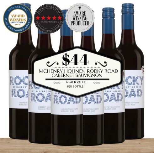 McHenry Hohnen Rocky Road Cabernet Sauvignon (Organic) ~ Margaret River, Western Australia 6 Pack Value