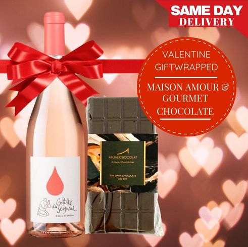 Maison Amour – French Rosé & Gourmet Chocolate Gift