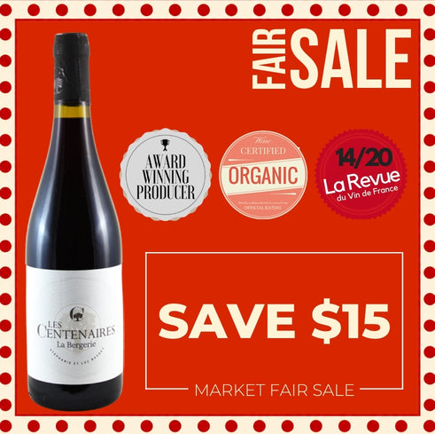 Les Centenaires La Bergerie Rouge Costières de Nimes (Organic) 2018 - Rhone, France