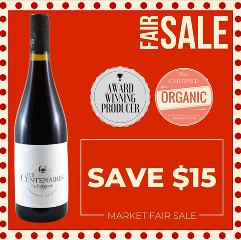 Les Centenaires La Bergerie Rouge Costières de Nimes (Organic) 2019 - Rhone, France