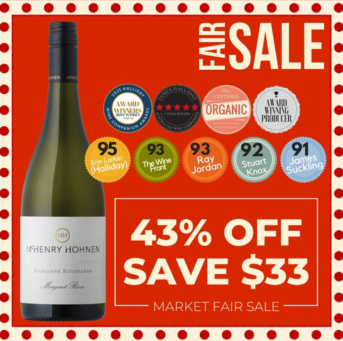 McHenry Hohnen Marsanne Rousanne (Organic) 2021 ~ Margaret River, Western Australia