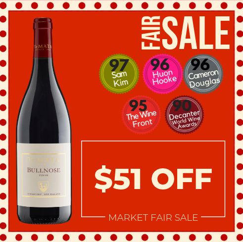 Te Mata Bullnose Syrah 2018 ~ Hawkes Bay, New Zealand