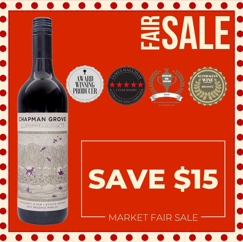 Chapman Grove Reserve Merlot 2017 ~ Margaret River, Western Australia