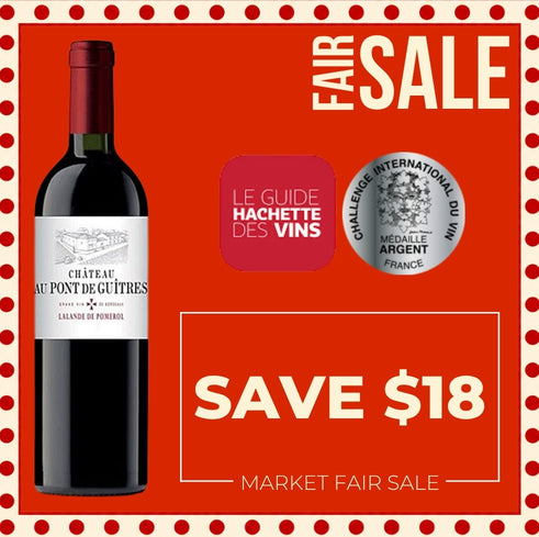 Chateau au Pont de Guitres Lalande de Pomerol 2020 - Bordeaux, France