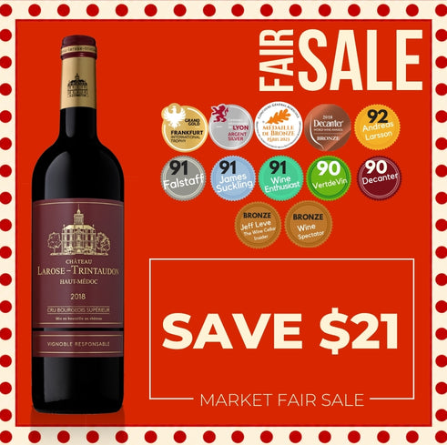 Chateau Larose-Trintaudon Cru Bourgeois Superieur 2018 - Bordeaux, France