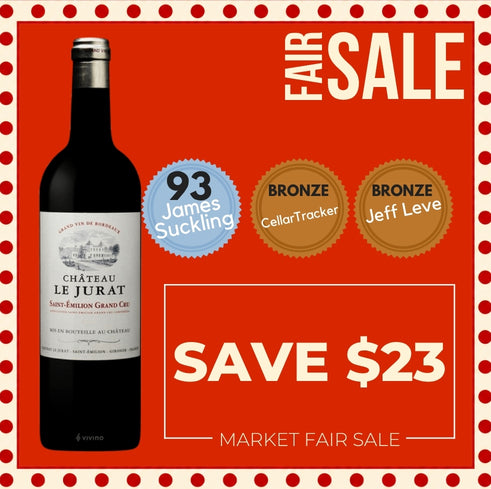 Chateau Le Jurat Saint-Emilion Grand Cru 2016 - Bordeaux, France