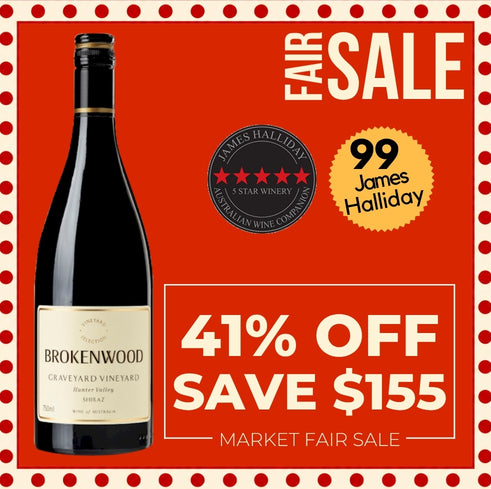 Brokenwood Graveyard Vineyard Shiraz 2021 ~ Hunter Valley, NSW, Australia