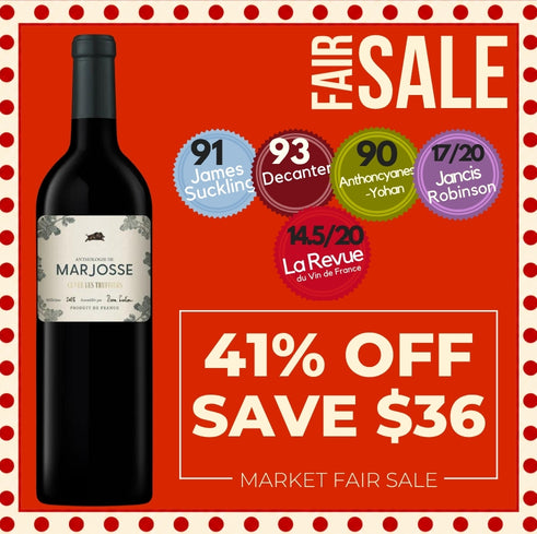 Chateau Marjosse Pierre Lurton Cuvee Truffiers'Rouge 2018 - Bordeaux, France