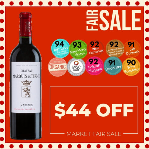 Chateau Marquis de Terme, Margaux (Organic) 2016 -  Bordeaux , France