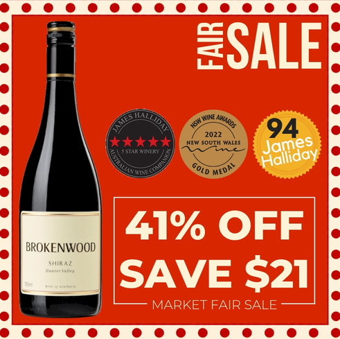 Brokenwood Hunter Valley Shiraz 2021 ~ Hunter Valley, NSW, Australia