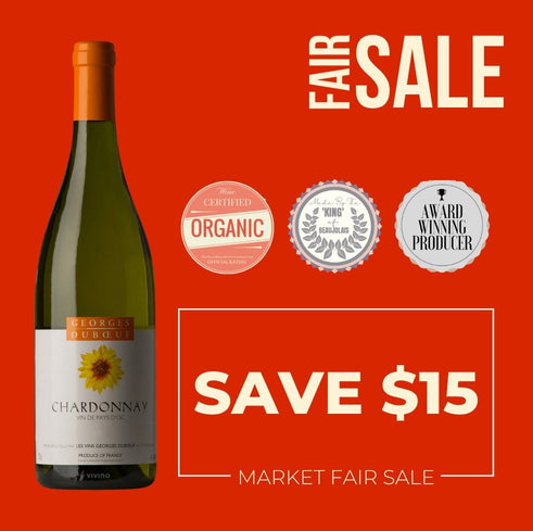Georges Duboeuf Chardonnay Pays D'OC Blanc IGP (Organic) 2021 - Southern France