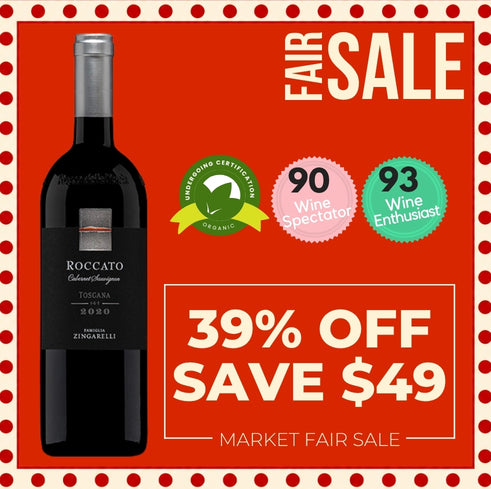 Roccato Toscana "Super Tuscan" Cabernet Sauvignon 2020 - Tuscany, Italy