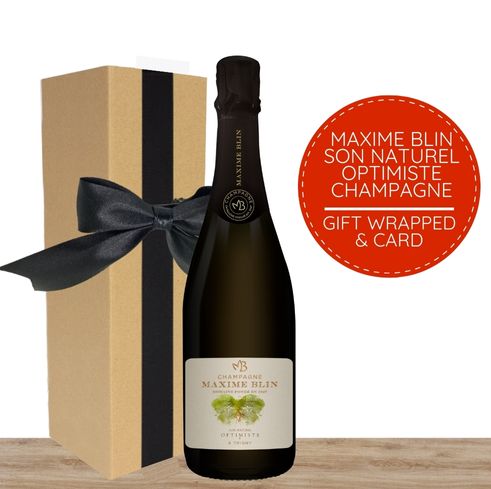 Maxime Blin Son Naturel Optimiste (Organic) Champagne ~ Eco Gift Box