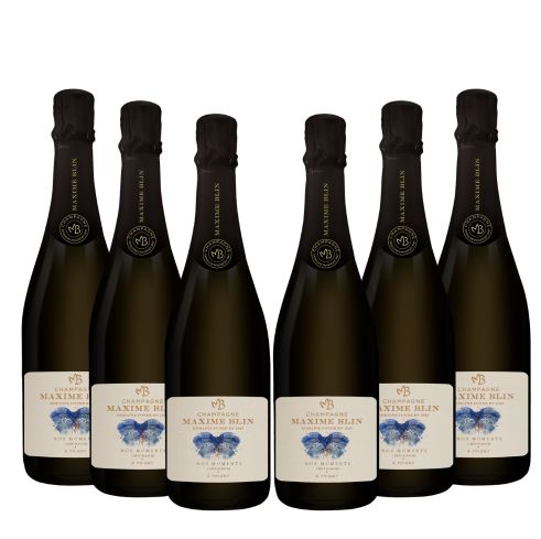 Maxime Blin Carte Blanche Brut (Organic) - Champagne France ~ 6 pack value
