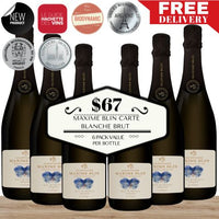 Maxime Blin Carte Blanche Brut (Organic) - Champagne France ~ 6 pack value