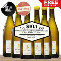 Maxime Blin Coteaux Champenois Blanc Terre de Sable - Champagne, France 6 Pack Value