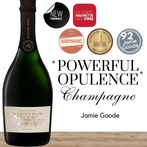 Maxime Blin Cuvee Le Present Champagne Blanc (Organic)- Champagne, France