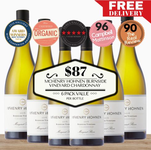McHenry Hohnen Burnside Chardonnay  ~ Margaret River, Western Australia - 6 Pack Value