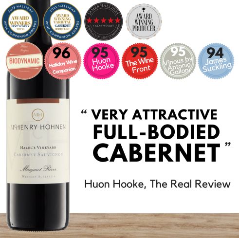 McHenry Hohnen Hazel's Vineyard Cabernet Sauvignon 2018 ~ Margaret River, Western Australia