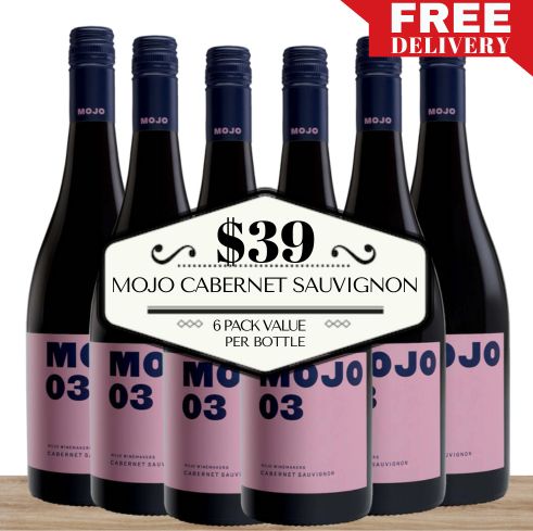 Mojo Cabernet Sauvignon 2021 ~ Limestone Coast, Australia ~ 6 Pack Value