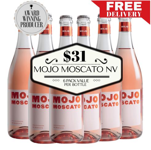 Mojo Moscato NV ~ Victoria, Australia - 6 Pack Value