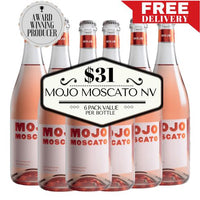 Mojo Moscato NV ~ Victoria, Australia - 6 Pack Value