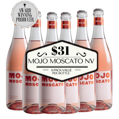 Mojo Moscato NV ~ Victoria, Australia - 6 Pack Value