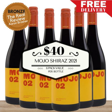 Mojo Shiraz 2021 ~ Limestone Coast, Australia ~ 6 Pack Value