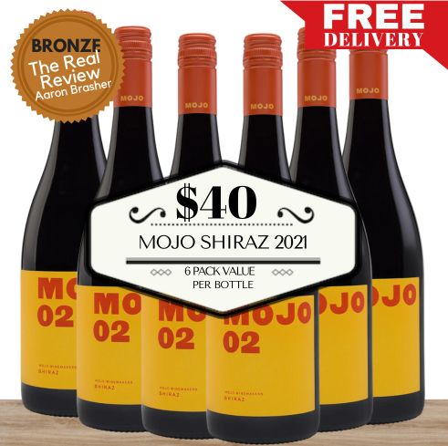 Mojo Shiraz 2021 ~ Limestone Coast, Australia ~ 6 Pack Value