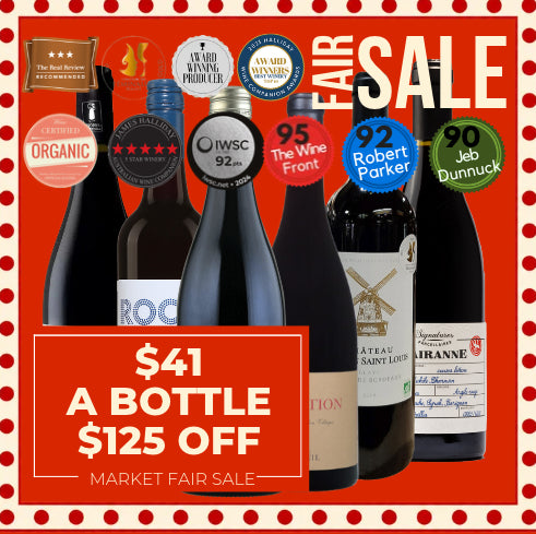 Naturally Exceptional Organic Red Wines Under $50 - 6 Pack Value
