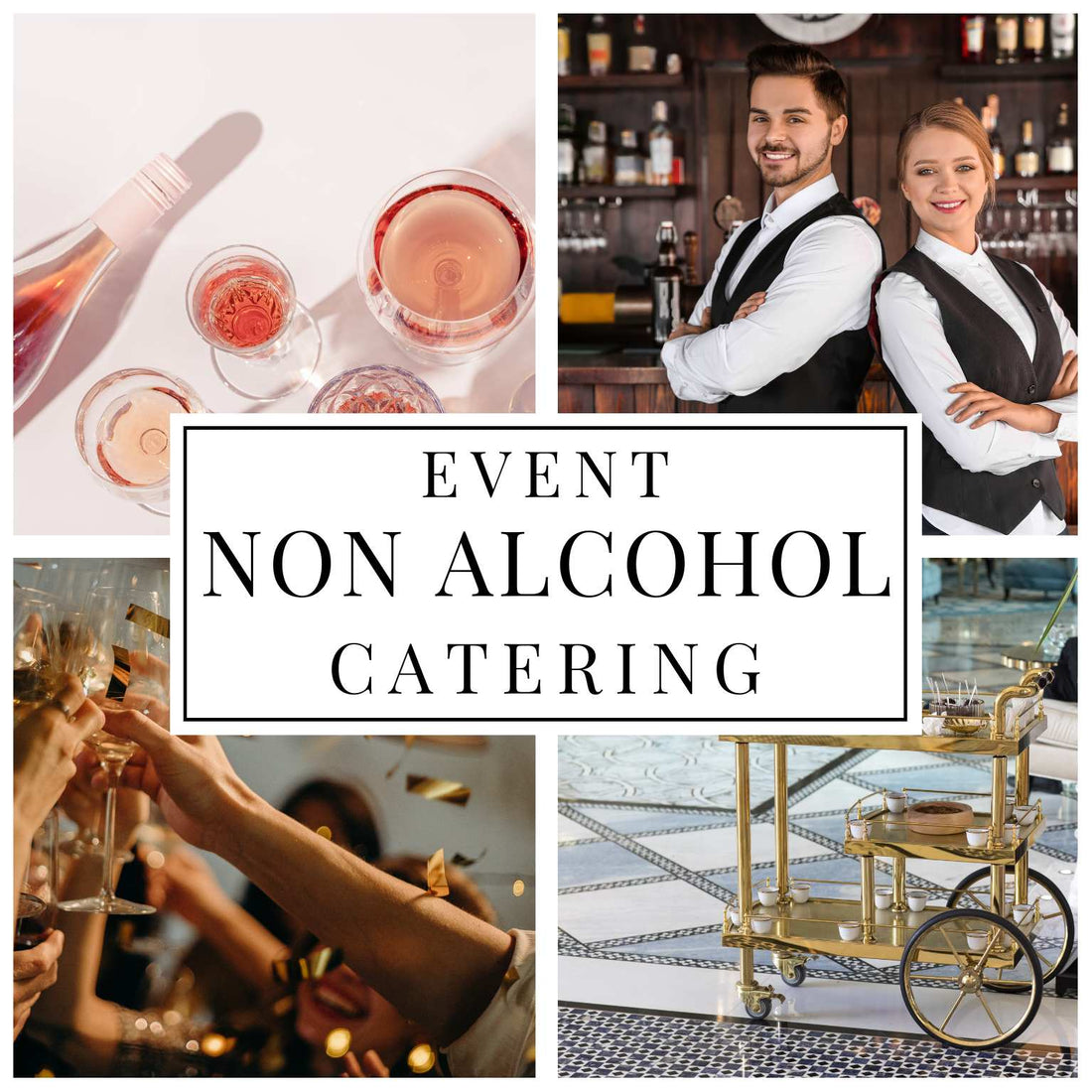Non Alcohol Wine Catering - Free Flow