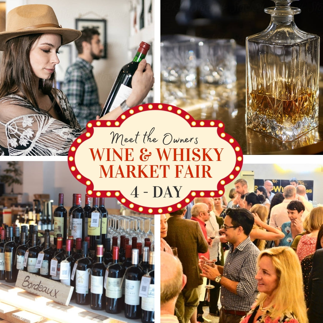Wine & Whisky Market Fair 22 Thurs – 25 Sun | 12pm – 5pm
